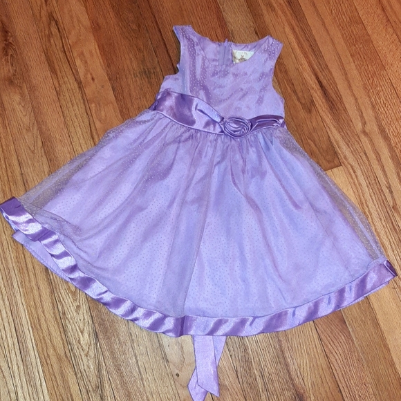 Rare Edition 4T/4 Lilac Dress - Picture 1 of 15